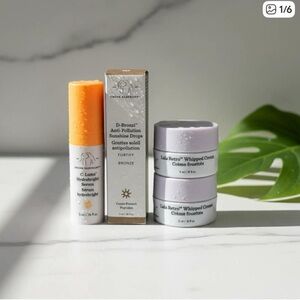 Drunk Elephant skincare trio with Ipsy bag